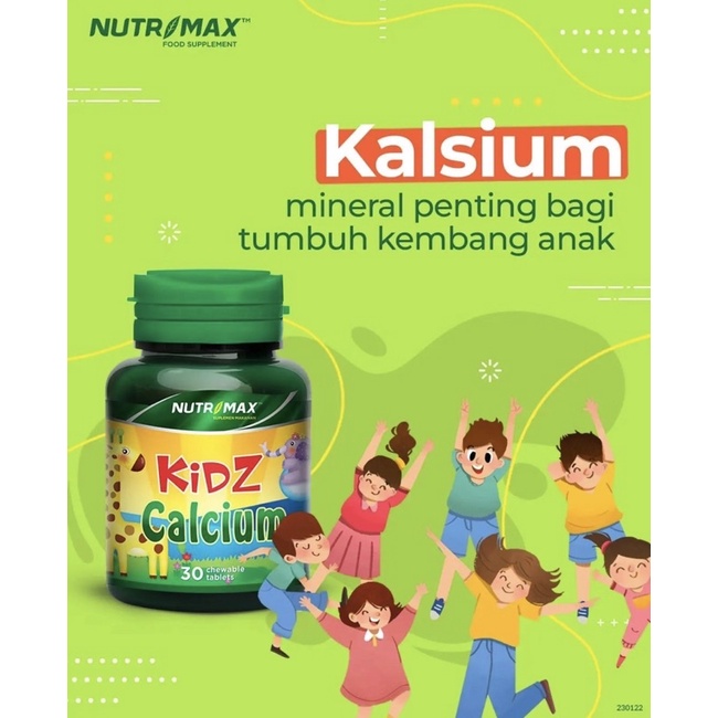 Nutrimax Kidz Calcium Kalsium Anak
