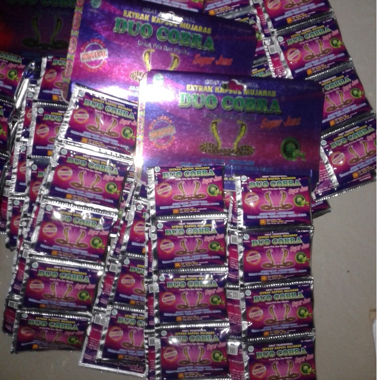 PAKET 20 RENCENG JAMU KAPSUL DUO COBRA ORIGINAL