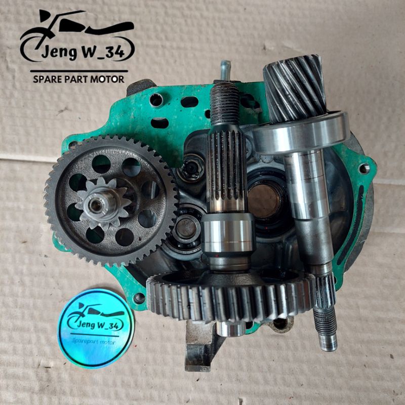 CRANKCASE BLOK RASIO GEARBOX GEAR BOX GIGI GARDAN TRANSMISI BEAT FI BEAT POP BEAT ESP BEAT STREET AL