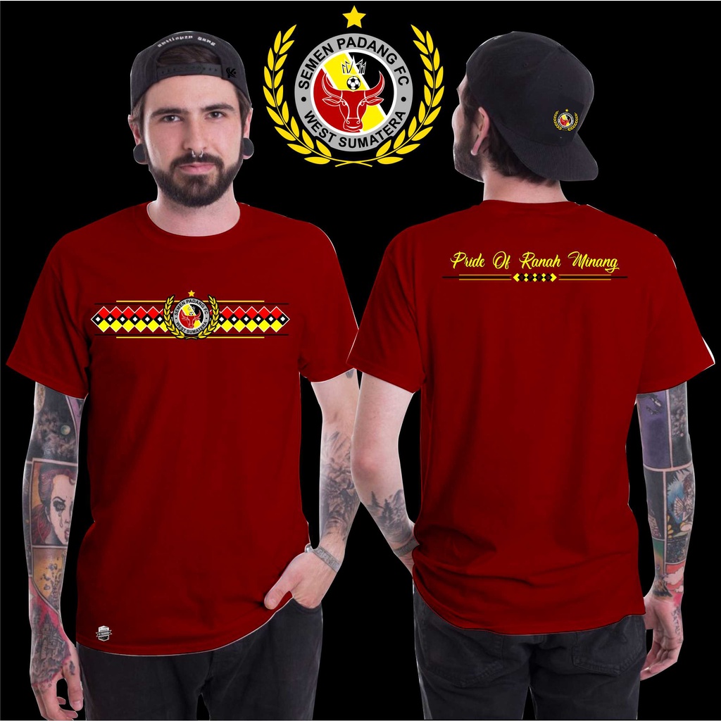 kaos Semen padang fc,semen padang fans,kabau sirah