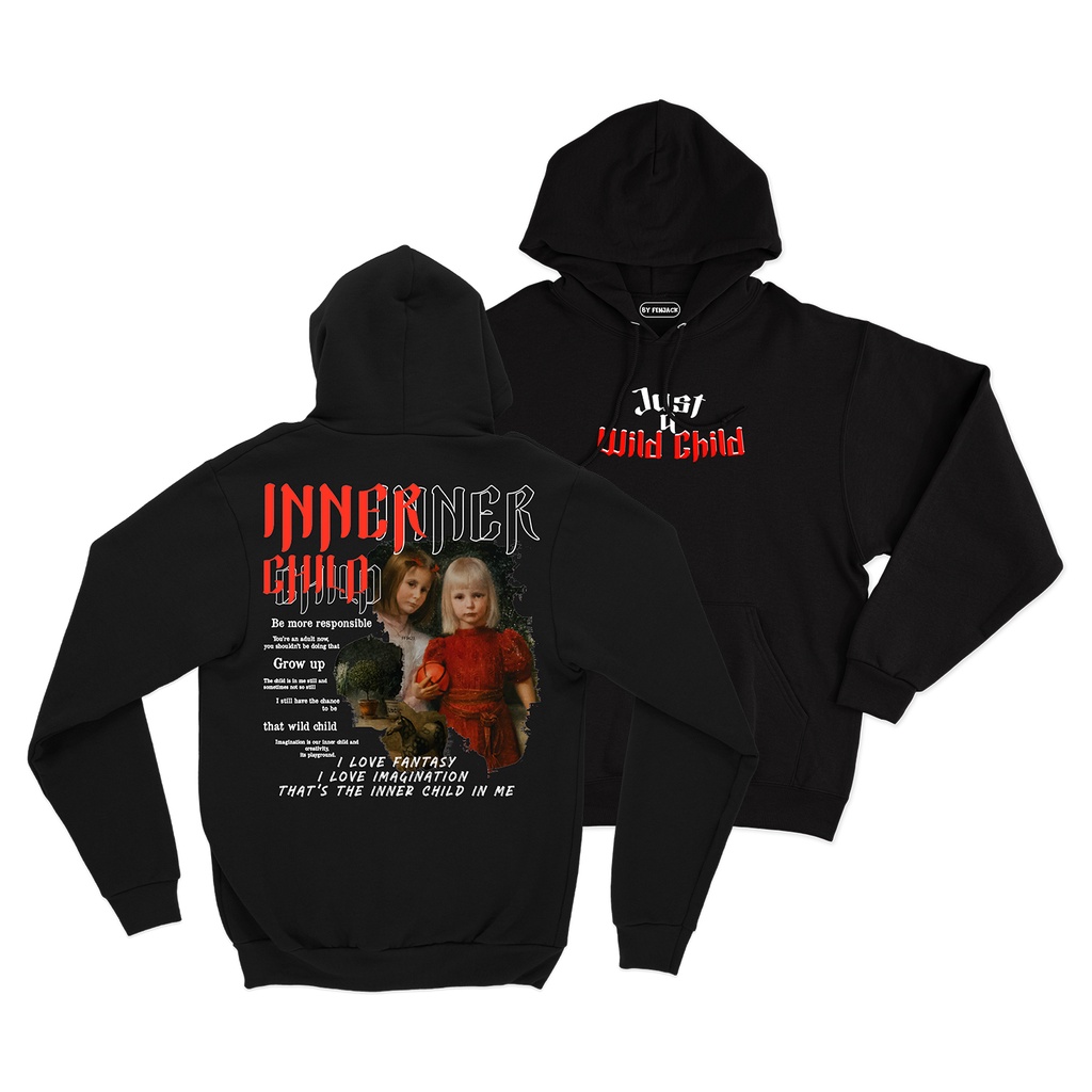 Sweaterpolos Hoodie Jumper INNERCHILD ( Sablon ) Unisex Pria &amp; Wanita