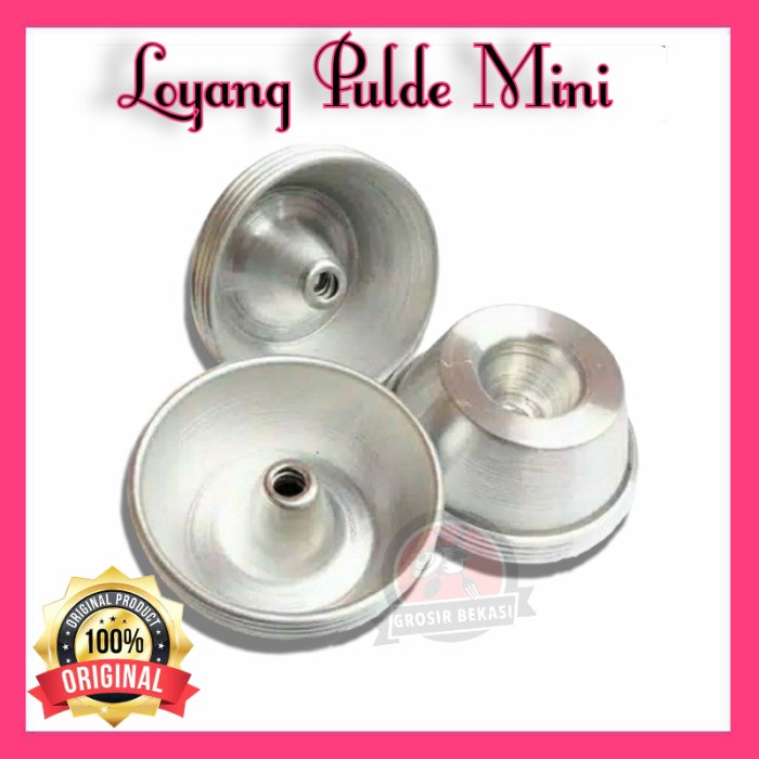 Loyang Pulde Mini /Cetakan Tulban Kecil / Bolu Mini 8cm 9cm 10cm