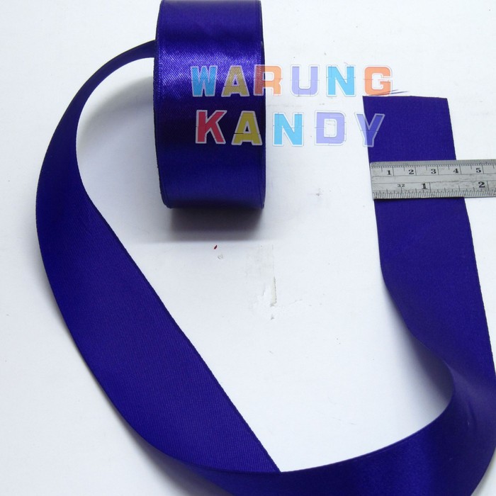 Pita Saten / Satin 1,5” Ungu Tua  PAK