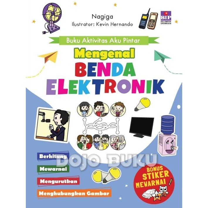 Buku Aktivitas Aku Pintar Mengenal (Bonus Stiker Mewarnai)