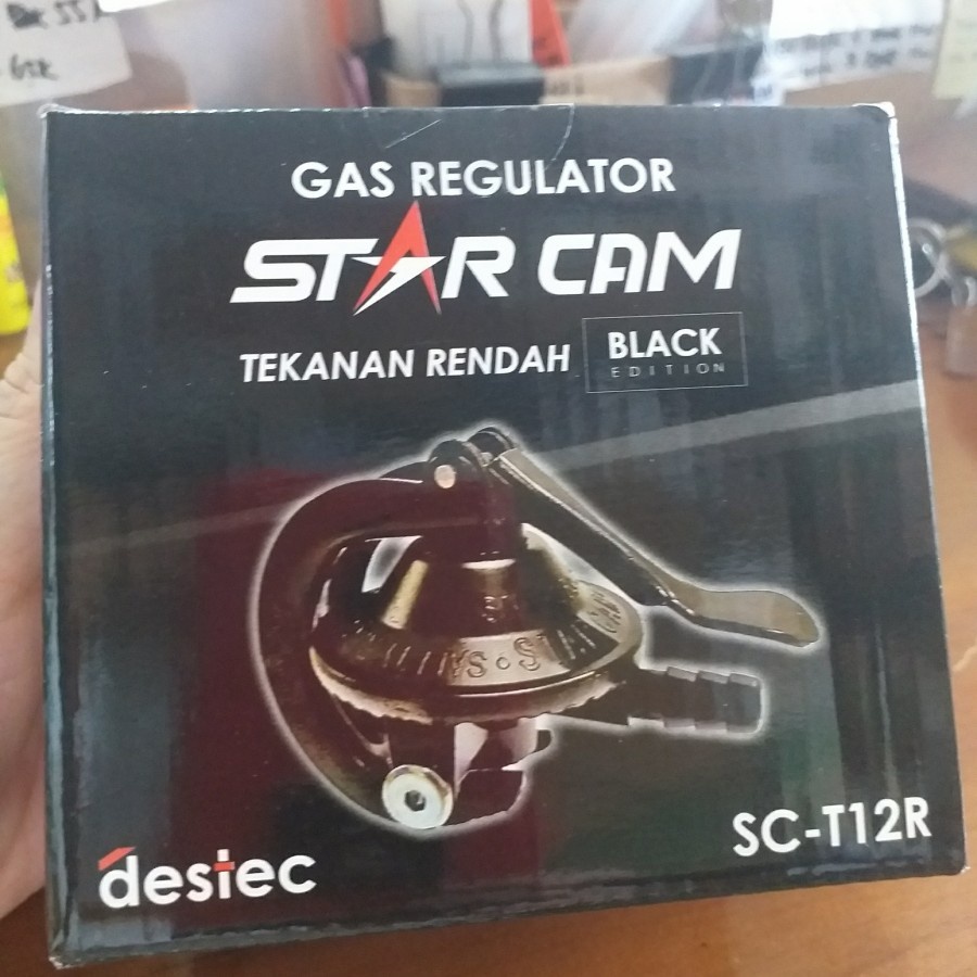 PAKET Regulator Gas LPG StarCam/Star Cam SC-T12 Non Meter + Selang 1.8 Meter