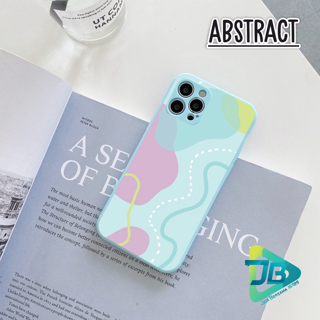 CASE CASING SOFTCASE SILIKON MACARON PELINDUNG KAMERA ABSTRACT OPPO VIVO SAMSUNG XIAOMI REALME IPHONE ALL TYPE JB5339