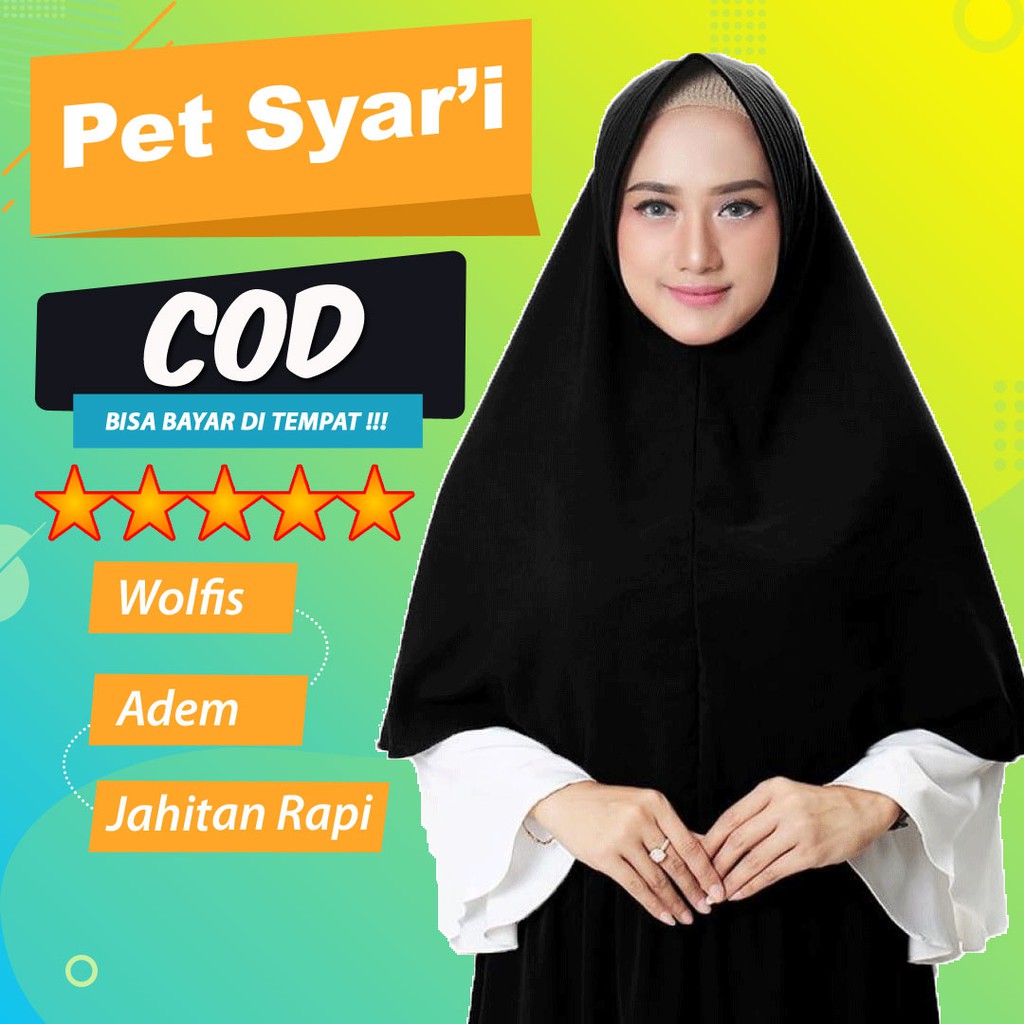  Jilbab Instan Najma  1 Slup Praktis Model Salwa Sherin 