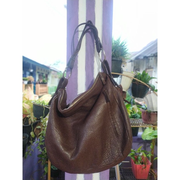 Preloved Branded / Tote kulit Asli / Tas Second Kulit / Tas Kulit