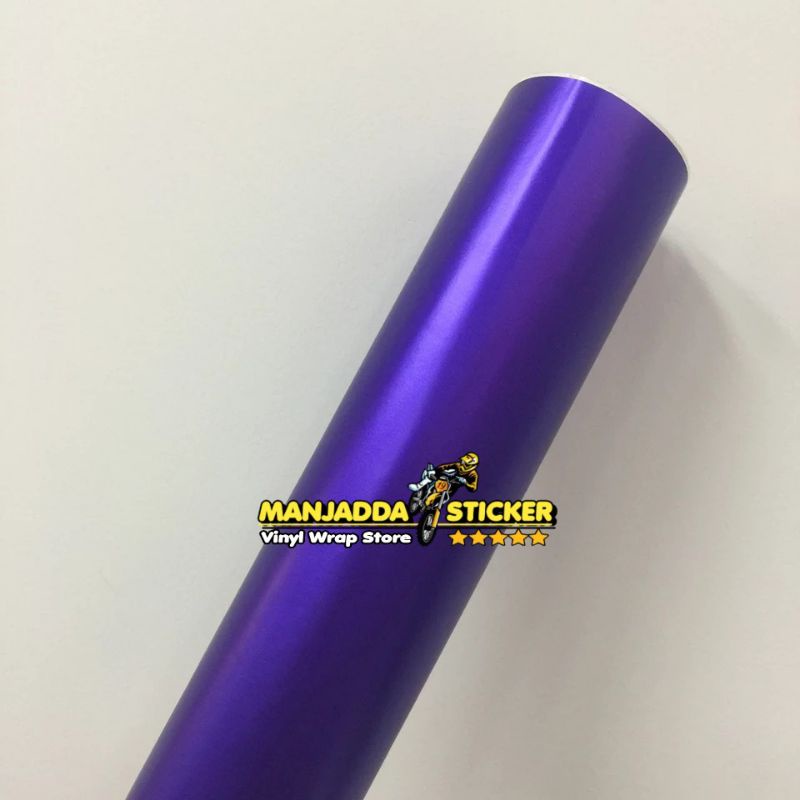 Stiker Skotlet Motor Warna Ungu Metalic Doff Sticker Skotlet Untuk Motor Dan Mobil
