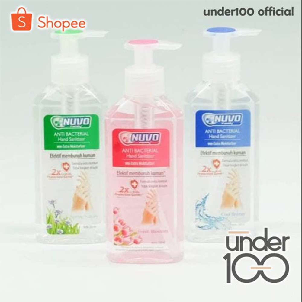 ❤ Under100 ❤ Nuvo Hand Sanitizer 250mL Family Anti Bacterial Extra Moisturizer