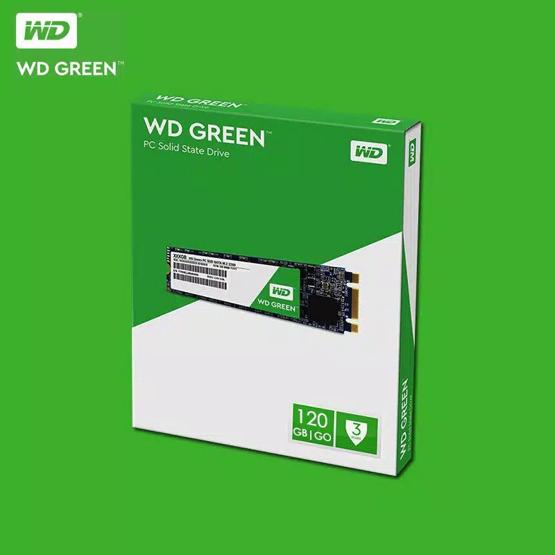 SSD WD Green M.2 2280 120GB - WD GREEN M2 120GB SSD