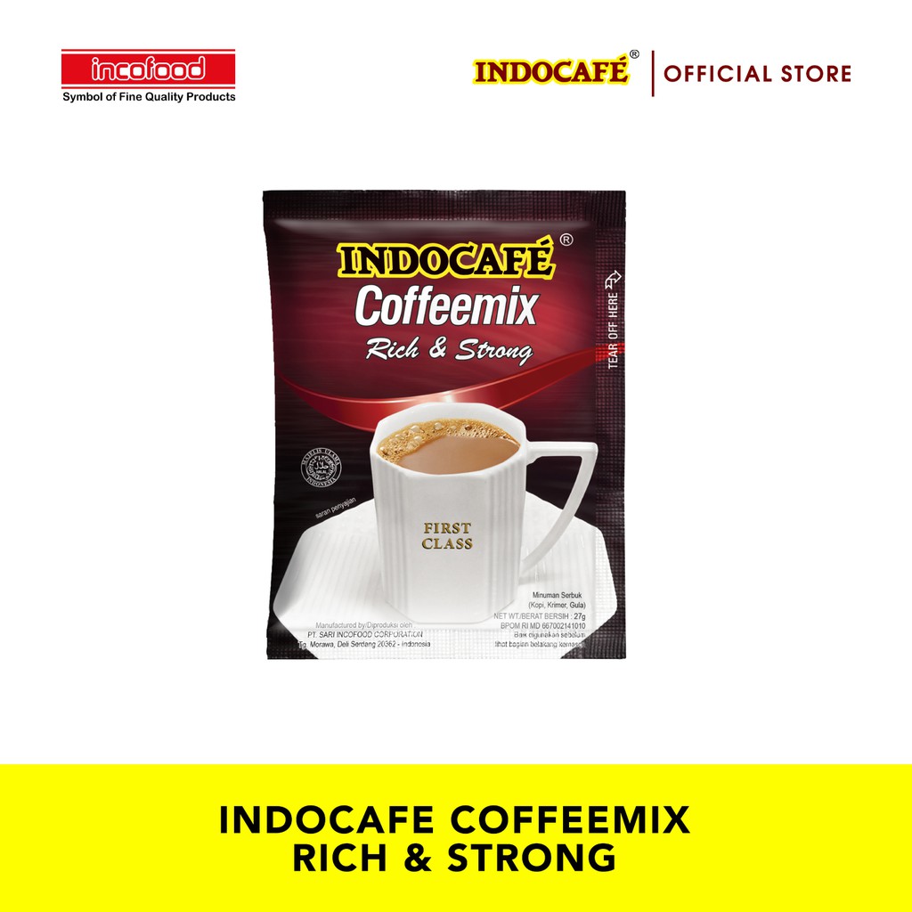 Indocafe Coffeemix Rich &amp; Strong (5 sachet)