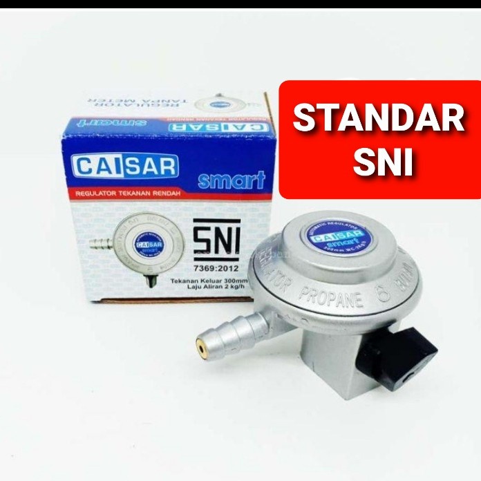 Regulator Gas Caisar biasa tanpa meter