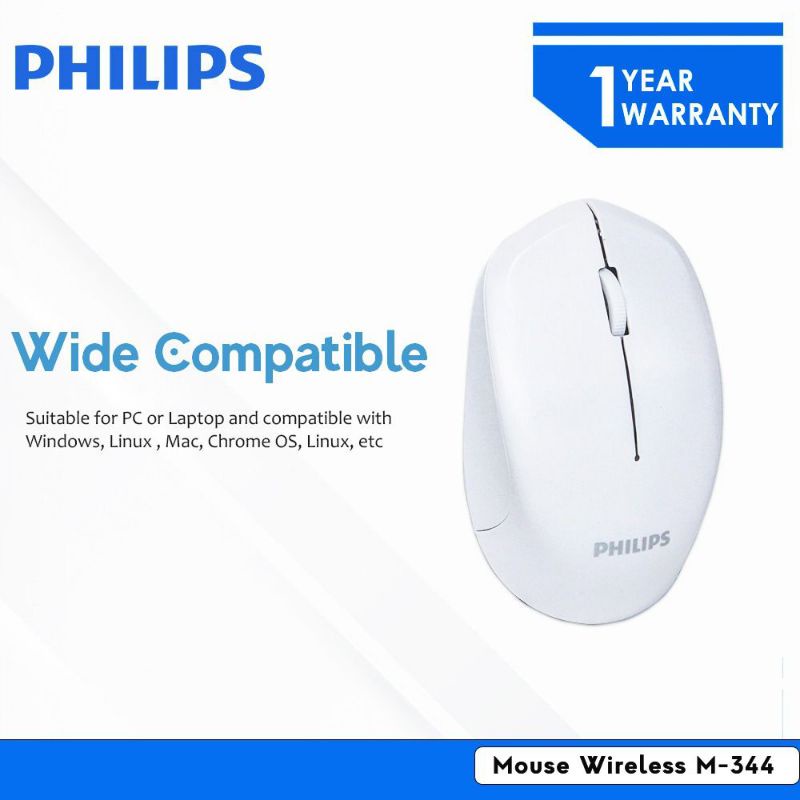 philips mouse wireless M-344 color