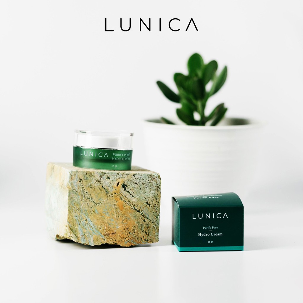 LUNICA Purify Pore - Hydro Cream Mengecilkan PoriPori Krim Pori Pori Wajah