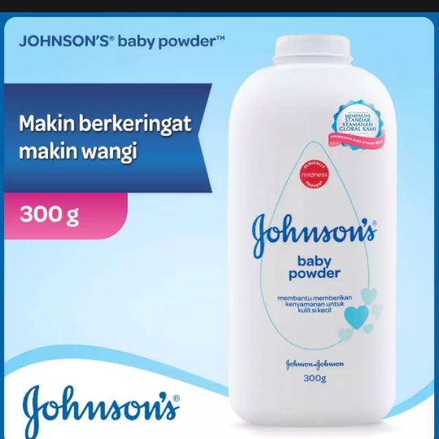 Bedak Bayi JOHNSON’S® Reguler 100gr, 300gr.