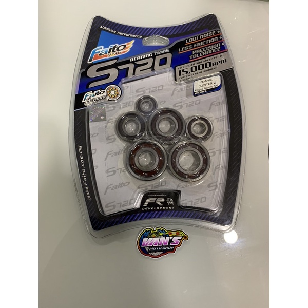 BEARING FAITO LAHAR RACING FAITO KOMPLIT JUPITER Z s720 keramik