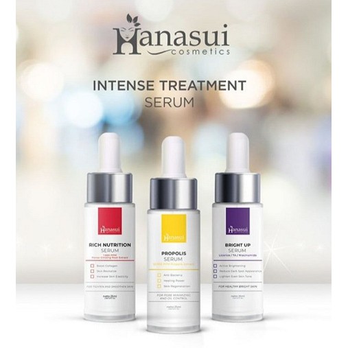 Hanasui Serum | Whitening Gold Vit C Collagen Anti Acne Propolis X Beino Rejuvenate