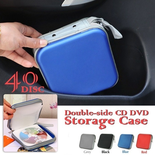 Tempat Penyimpanan Kaset Tas DVD CD Hardcase Kualitas Tebal Bagus