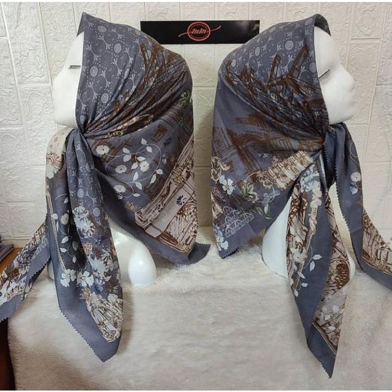 hijab segi empat denay motif