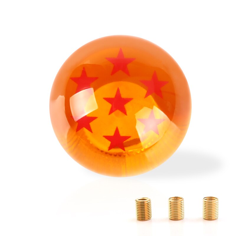 Knob Tuas Perseneling Mobil Manual Universal Desain Dragon Ball 1-7 Bintang Warna Amber Gradasi