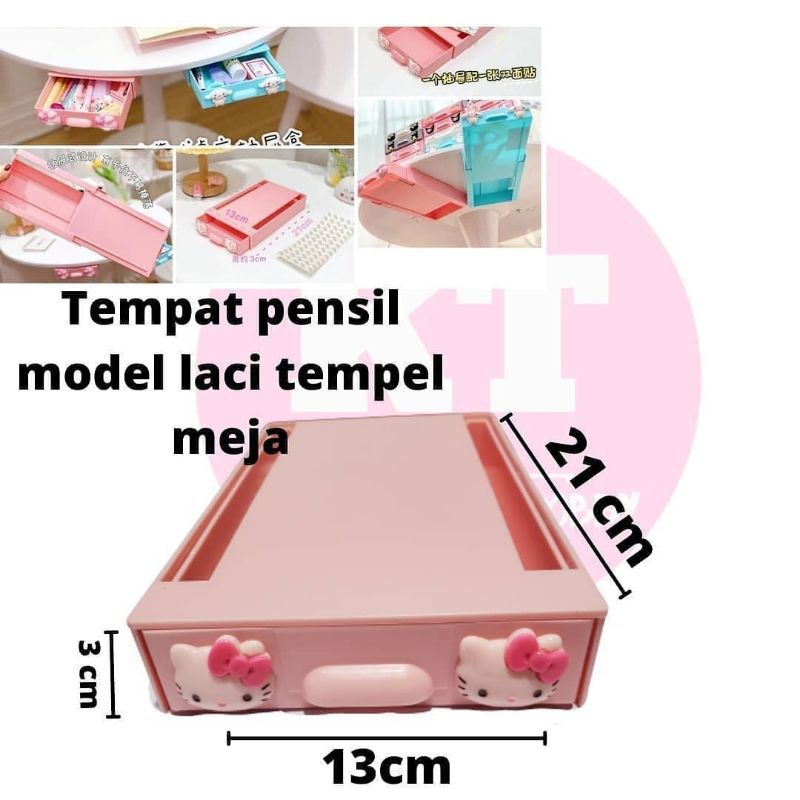 

tempat pensil bentuk laci hello kitty