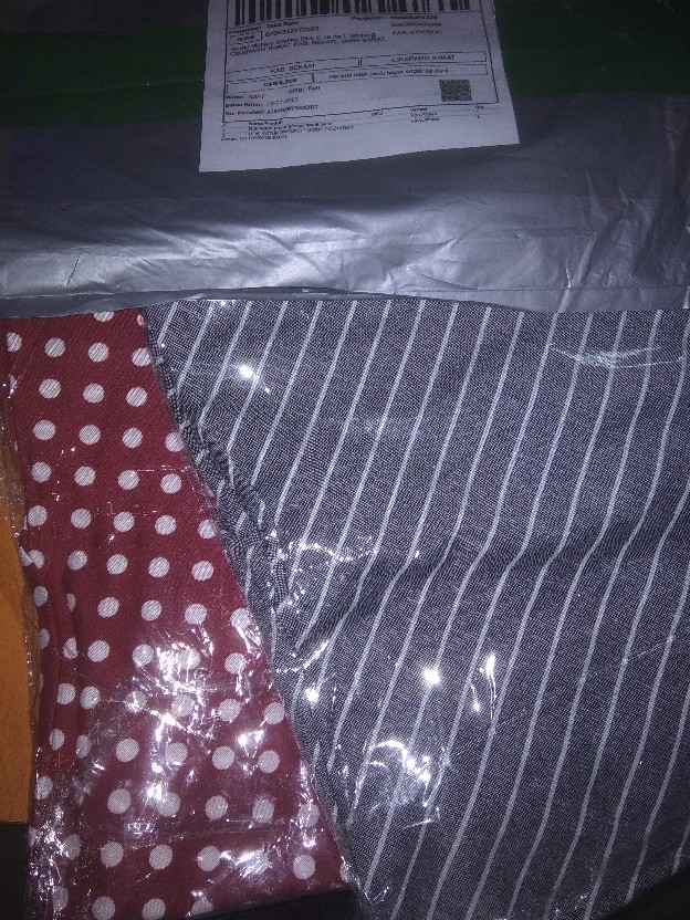 Rok Katun Payung / Motif Polkadot