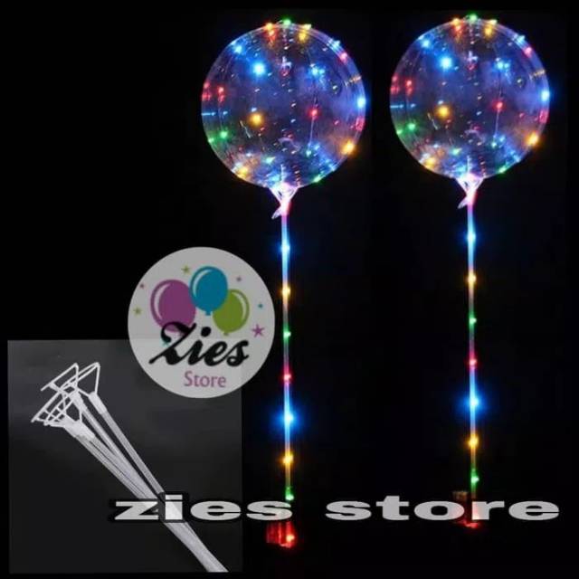 Stick and cup bening balon PVC / stik cup balon PVC bening