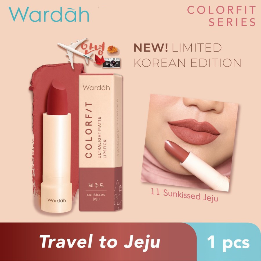 wardah colorfit ultralight korea edition