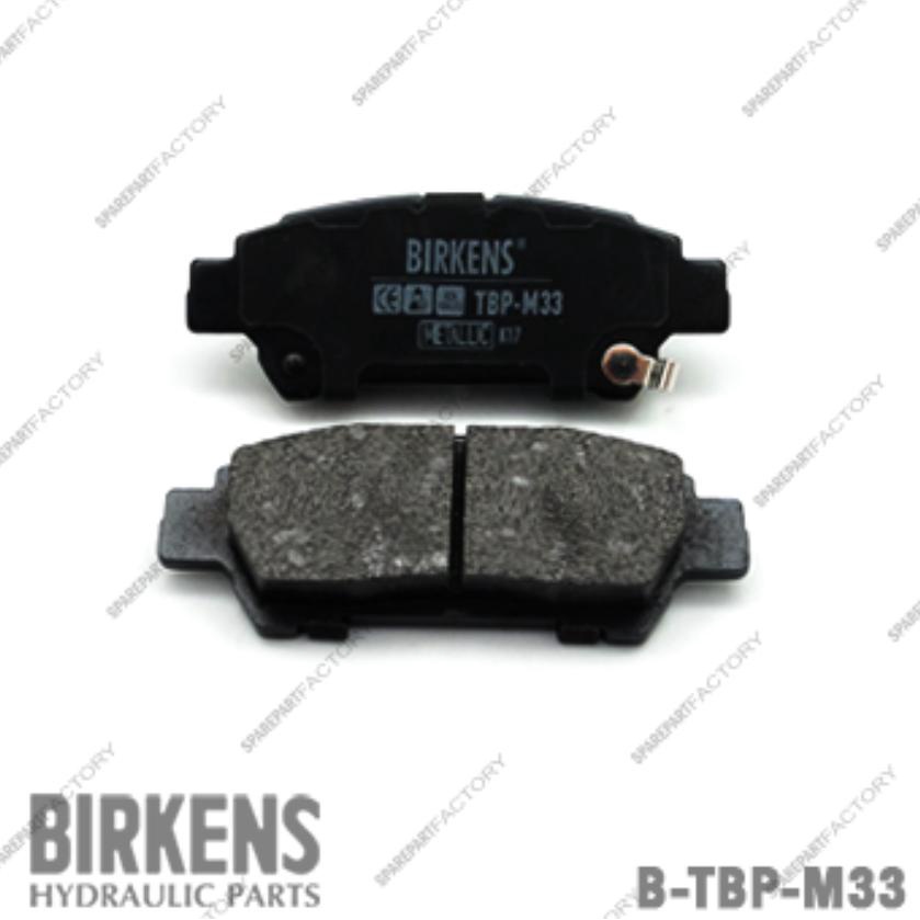 BRAKE PAD / KAMPAS REM BELAKANG TOYOTA ALPHARD 2004-2008 / ESTIMA / PREVIA BIRKENS METALIC