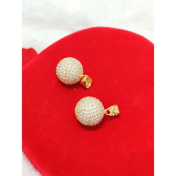 LIONTIN KALUNG PERAK 925 LAPIS EMAS 24K