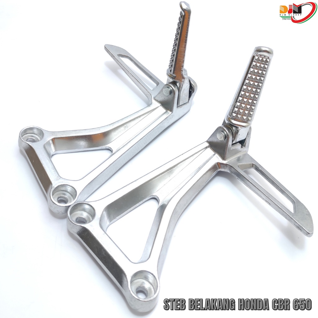 Step Breket Footstep Belakang CBR 650 (1set 2pc L/R) Plus Pijakan Kaki