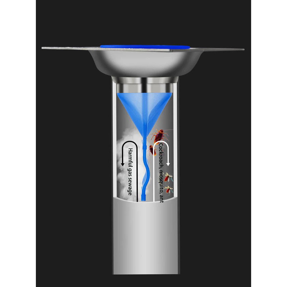 Silko Silikon Penutup Lubang Pipa Sewer Seal Leak Water Pipe Draininner - YS02 - Blue