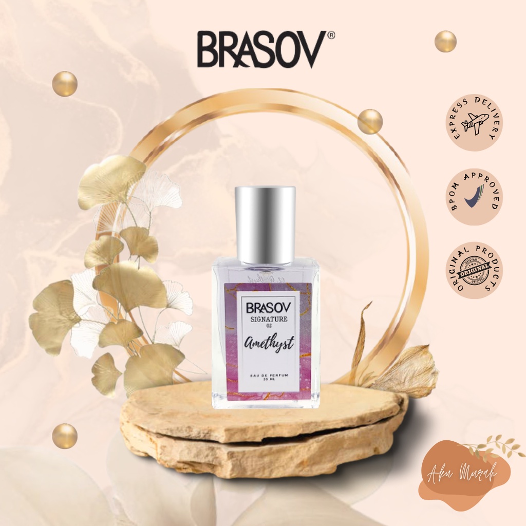 ✨ AKU MURAH ✨ BRASOV Parfum 35 ML Eau De Parfume Signature Parfum Spray BPOM