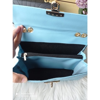 116 TAS SLEMPANG KOTAK  BORDIR / TAS BAHU KANCING PUTAR / SLING BAG SUNNY / TAS MURAH