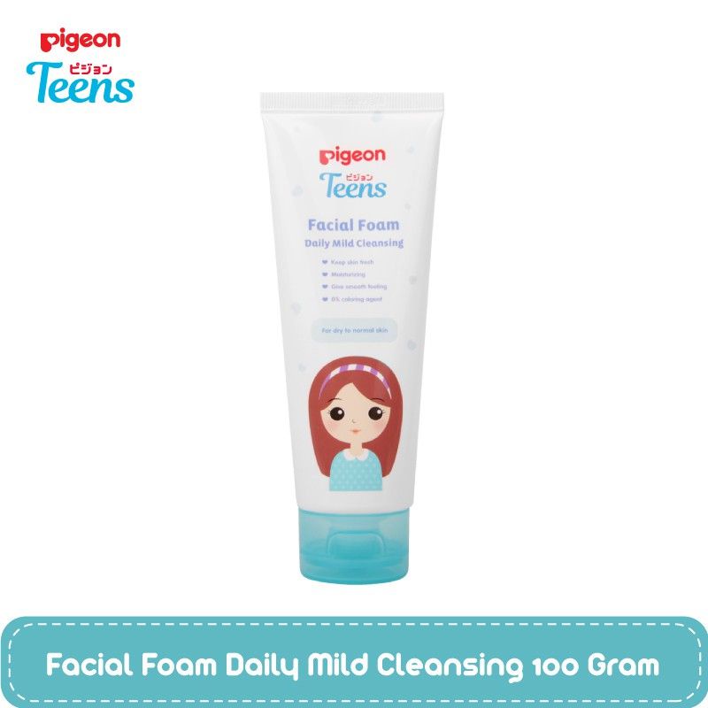 Pigeon Teens Facial Foam Daily Mild Cleansing 100g