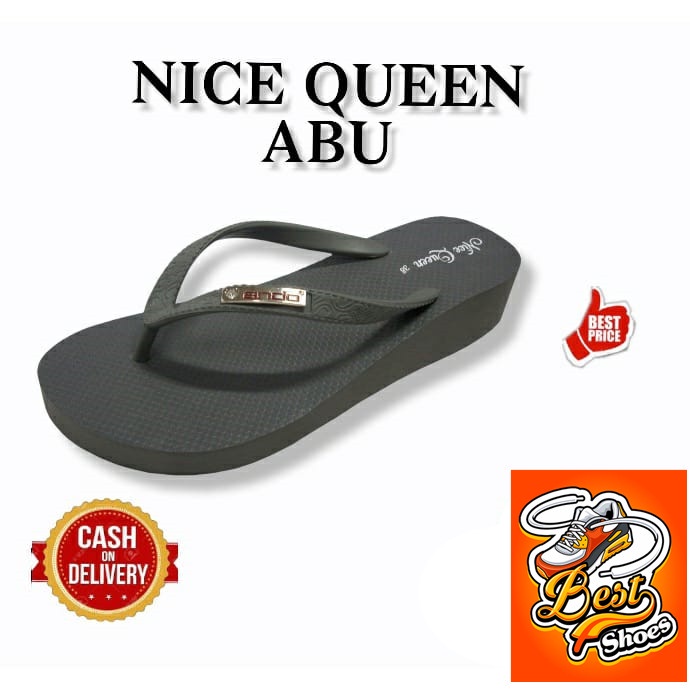 ANDO NICE QUEEN - SANDAL JEPIT ANDO  WEDGES WANITA DEWASA  _ SANDAL ANDO_ANDO ORIGINAL-1