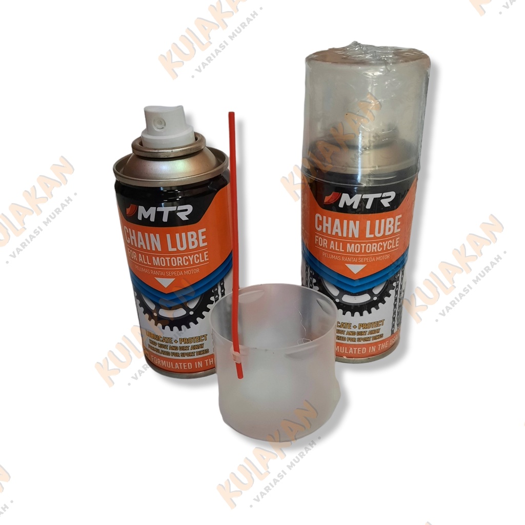 Chain Lube Chainlube MTR Pembersih Semprotan Rantai Motor 70ml Pelumas Rantai