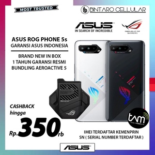 ASUS ROG PHONE 5 5S 8/128GB 12/256GB 18/512GB GARANSI RESMI INDONESIA