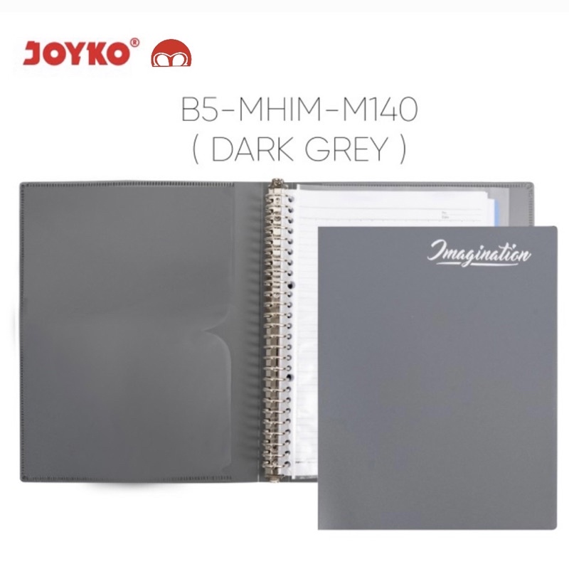 

Binder Note B5 Map Ring Binder Joyko Buku Loose Leaf - Imagination