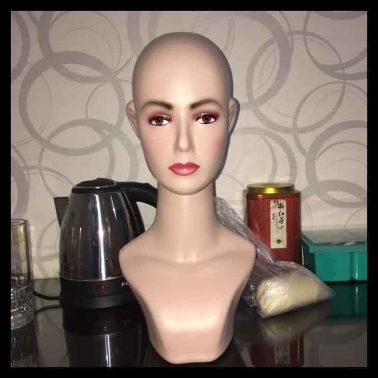 Jual MANNEQUIN KEPALA DEWASA | PATUNG HIJAB | PATUNG KEPALA | DISPLAY
