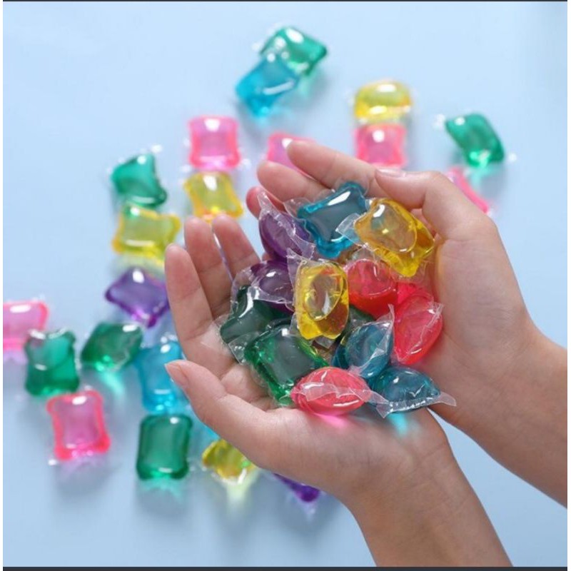 {HM} COD Deterjen Laundry Gel Ball Sabun Cuci Baju Liquid Antiseptik Detergen Laundry Sabun Detergen