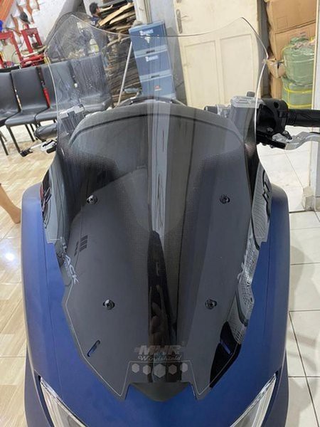 WINDSHIELD NMAX 2020 NEW MHR CARBON SEMOKE