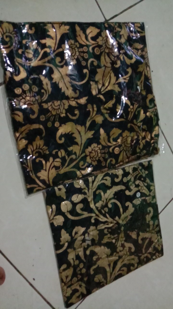 Batik Couple Keluarga Sania Ruffle Ori Ndoro Jowi Dnt Prada Bakung