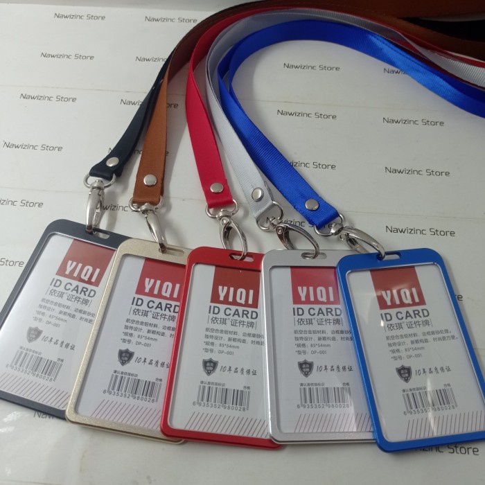 

Produk Unggulan Gantungan Id Card Aluminium Frame Aluminium Dengan Tali Gantungan Id Bergaransi