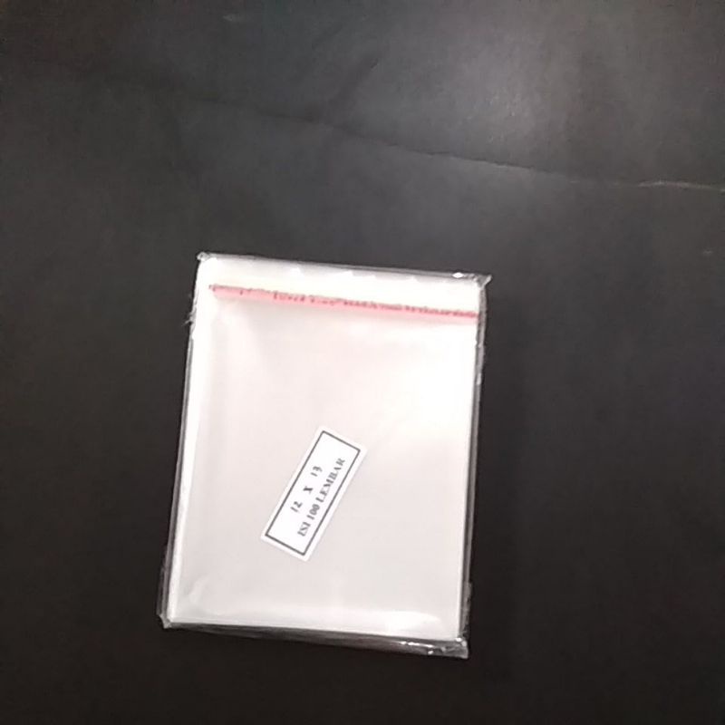 Plastik Opp12x13cm(30micron)