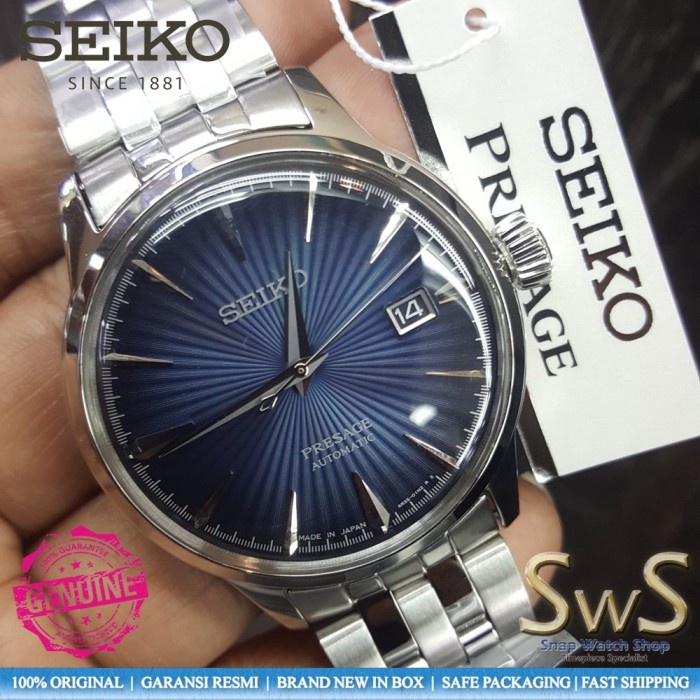 SEIKO Presage SRPB41 SRPB41J1 40.5 mm Jam Tangan Pria Automatic Garansi Resmi