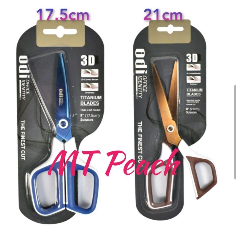 

GUNTING 3D CURVED BLADE TITANIUM ODI SCISSORS WITH 3D BLADES