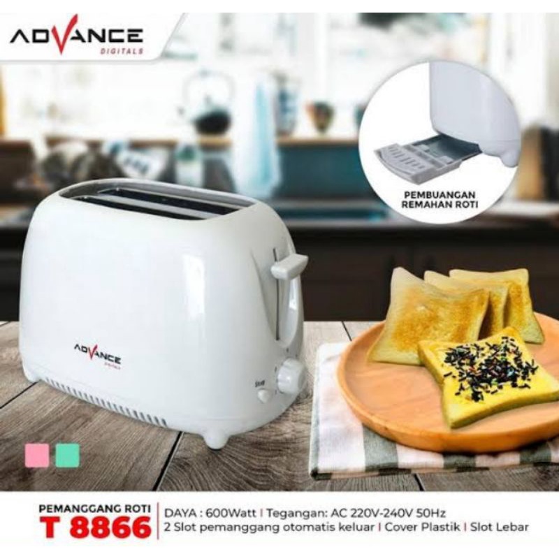 PANGGANGAN ROTI TOASTER T-8866 ADVANCE
