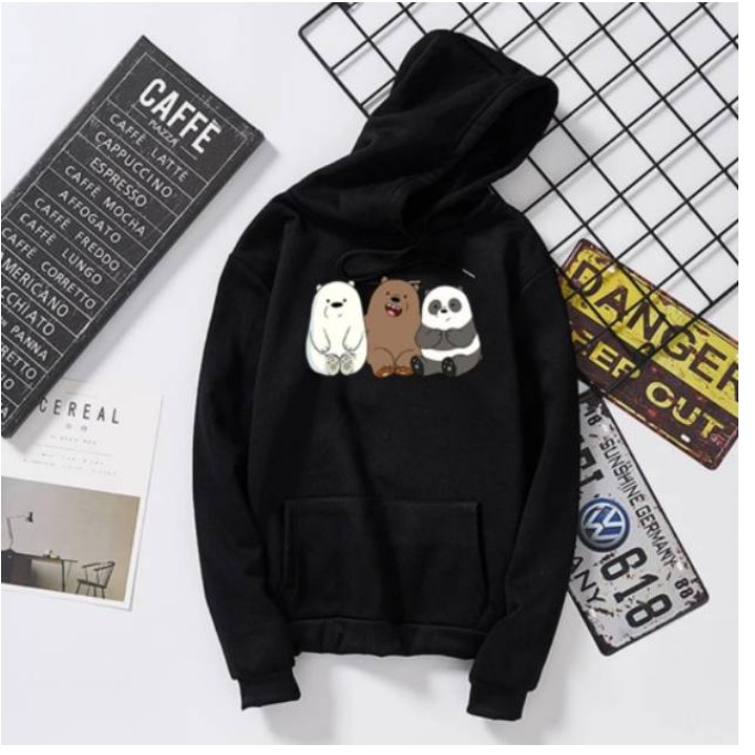 HOODIE WANITA PANDA TEBAL PREMIUM TERBARU